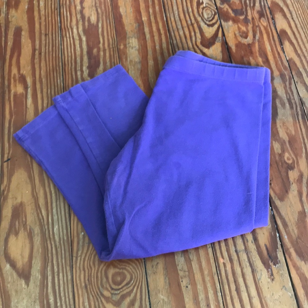 Faded glory purple leggings